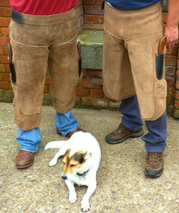 Farriers Equipment Tools | Leather Apron Chaps | Knife & Magnet Pockets - Farrier Tools